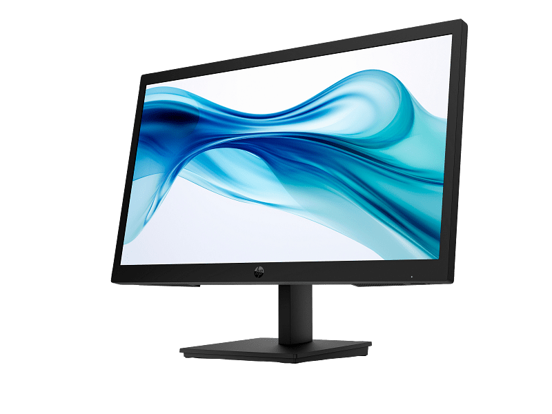 HP_Series_3_Pro_21.45inch_FHD_Monitor_322pv_Black_Coreset_ScrnSS_FrontLeft_WhiteBG_M2833652